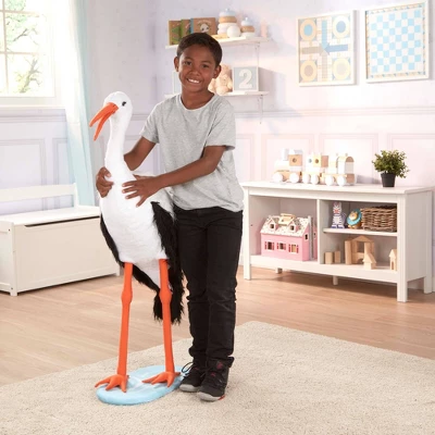 Melissa & Doug Stork 3' Stuffed Animal - Image 2