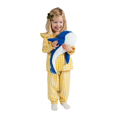 Manhattan Toy Velveteen Wistful Whale Sea Life Toy Stuffed Animal, 16" - Image 6