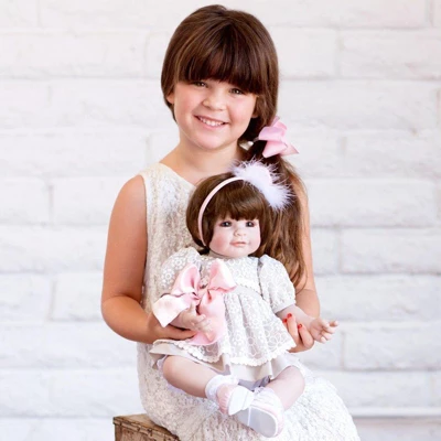 Adora Realistic Baby Doll Enchanted Toddler Doll - 20 Inch, Soft CuddleMe Vinyl, Brown Hair, Brown Eyes - Image 5