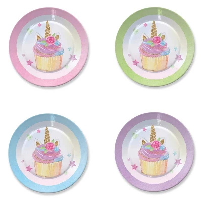 Jewelkeeper Tin Tea Set & Carrying Case - Unicorn Design - 15 Piece - Image 4