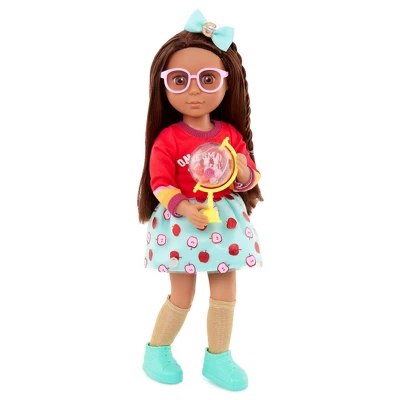 Glitter Girls 14" Doll And Accessories Alessa & School Desk Playset - Image 7