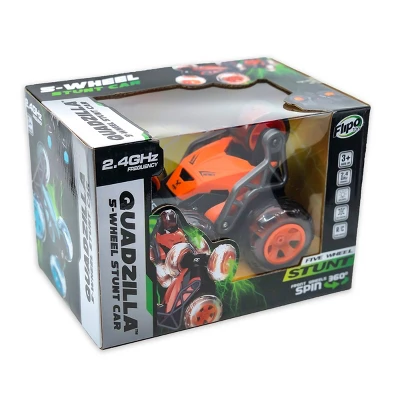 Flipo Quadzilla 5-Wheel Remote Control 360* Spin Stunt Car For Kids & Adults - Image 2